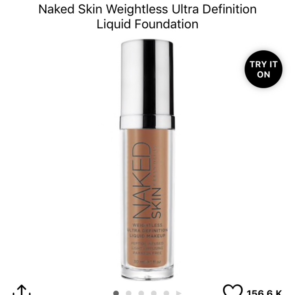 NEW Urban Decay Naked Skin makeup